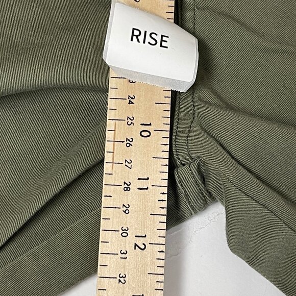 Volcom Mens Olive Green Chino Pants Size 25‎ Relaxed Fit Comfortable - Picture 9 of 11